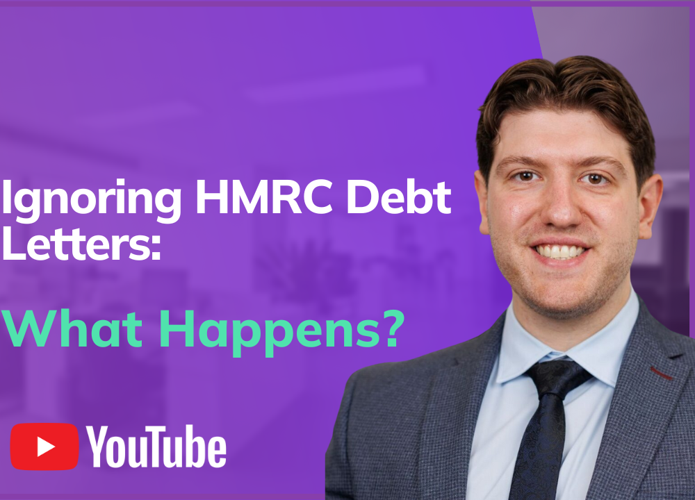 Ignoring HMRC debt letters