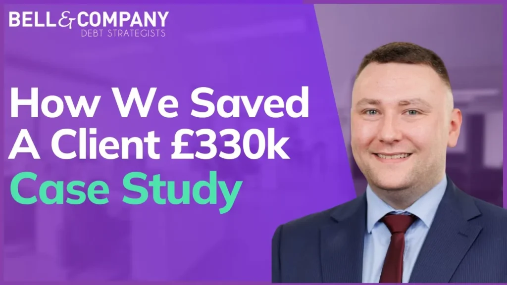 Case study cover image of how we saved a client £330,000